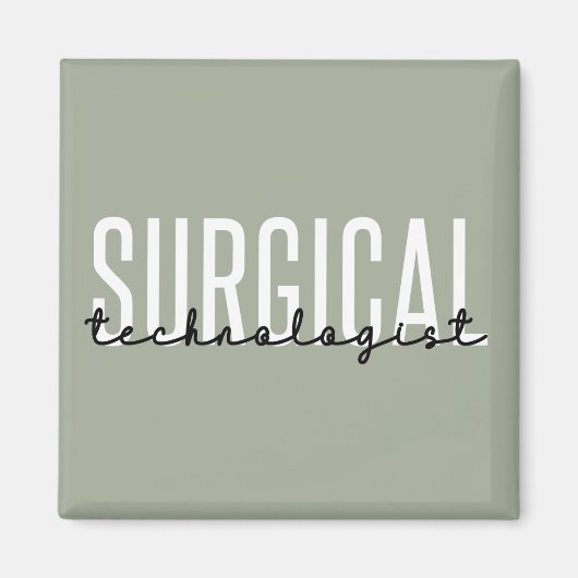 Technologierin Med Surg Tech Operation Tech Magnet (Vorne)
