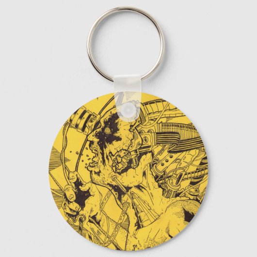 Technologieschrei Schlüsselanhänger (Vorderseite)