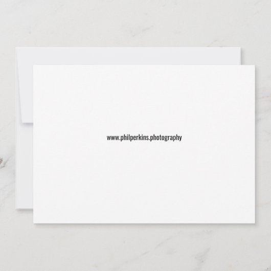 Technologiestrand Dankeskarte (Rückseite)