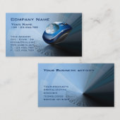 Technologische Hintergrund-Visitenkarte Visitenkarte (Vorne/Hinten)