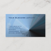 Technologische Hintergrund-Visitenkarte Visitenkarte (Rückseite)