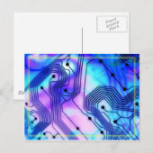 Technologischer Tempest Postkarte (Vorne/Hinten)