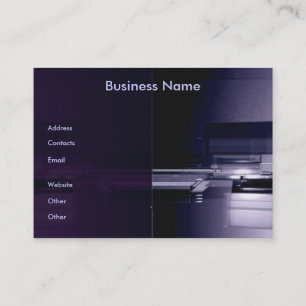 Technology Business Card Visitenkarte