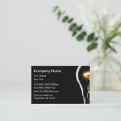 Technology Business Cards Visitenkarte (Stehend Vorderseite)