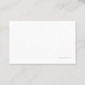 Technology Business Cards Visitenkarte (Rückseite)