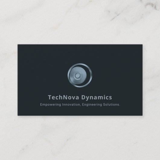 Technology Business Cards Visitenkarte (Vorderseite)