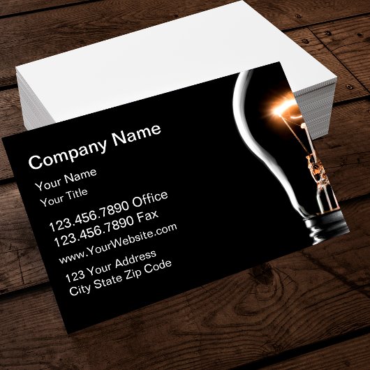 Technology Business Cards Visitenkarte