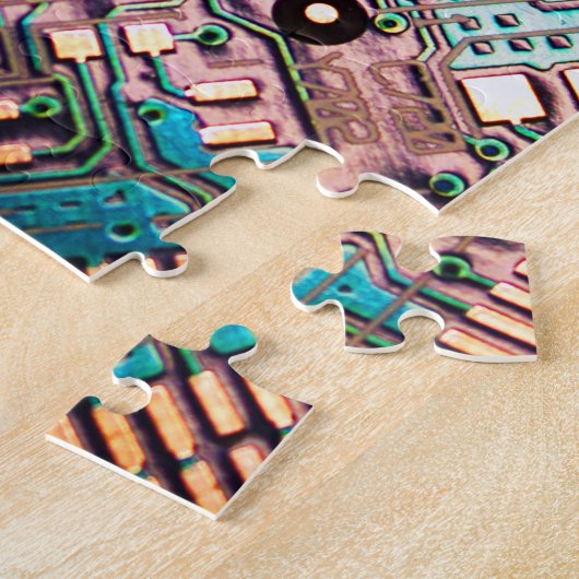 Technology Circuit Board Puzzle (Seite)