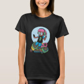 Technology Girl Selfie T-Shirt (Vorderseite)