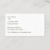 Technology Logo Business Cards Design Visitenkarte (Rückseite)