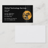 Technology Services Global Business Card Visitenkarte (Vorne/Hinten)