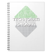 Technorati vs Ignorati Binary Notizblock (Vorderseite)