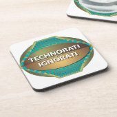 Technorati vs Ignorati Untersetzer (Linke Seite)