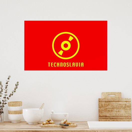 Technoslavia Poster (Küche)