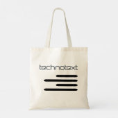 Technotext-Tragetasche Tragetasche (Rückseite)