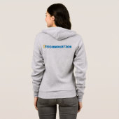 Technovation Logo Zip-Up Hoodie (Schwarz voll)