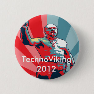 TechnoViking 2012 Button