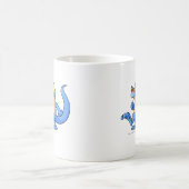 Techo Blau Kaffeetasse (Mittel)
