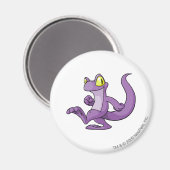 Techo Lila Magnet (Vorderseite/Rückseite)