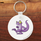 Techo Lila Schlüsselanhänger (Vorderseite)