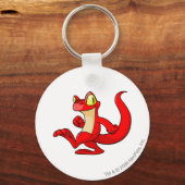 Techo Red Schlüsselanhänger (Vorderseite)