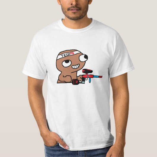 TECHPB Paintball-Shirt T-Shirt (Vorderseite)