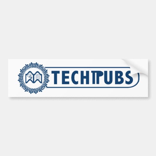 Techpubs Autoaufkleber (Vorne)