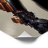 Techpunk Larisa Poster (Ecke)