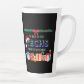 Techs Santa Watching Milchtasse (Rechts)