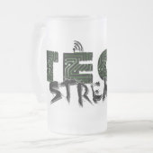 TechStremist mattierte Tasse (Vorderseite Links)