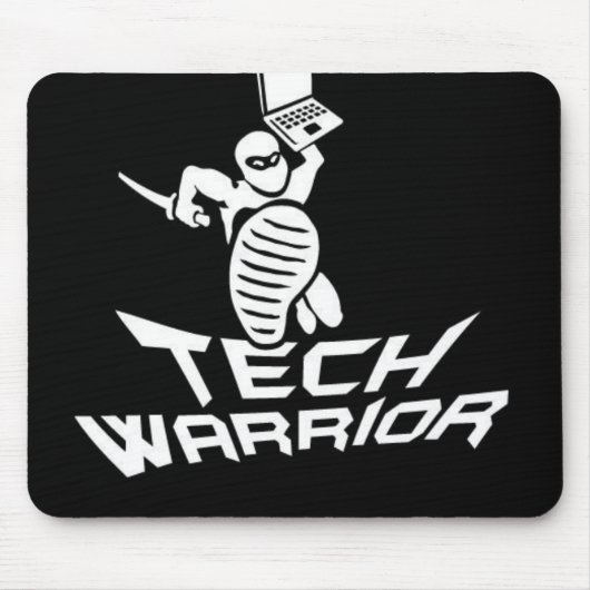 Techwarrior Mausunterlage Mousepad (Vorne)