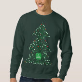Techy Ugly Style Funny Christmas Sweatshirt (Vorderseite)