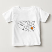 Teclat Ç Baby T-shirt (Vorderseite)