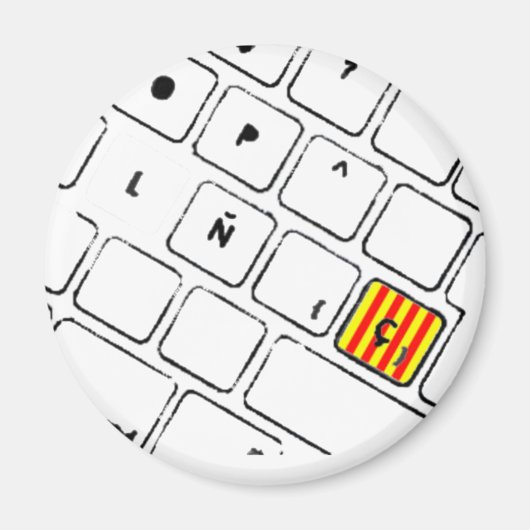 Teclat Ç Magnet (Vorne)