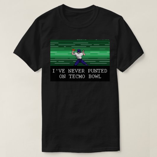 Tecmo Bowl Ive hat noch nie Essenzielles T-Shirt g (Design vorne)