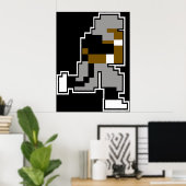Tecmo Bowl - Tecmo Bo - Oakland Los Angeles Poster (Heimbüro)