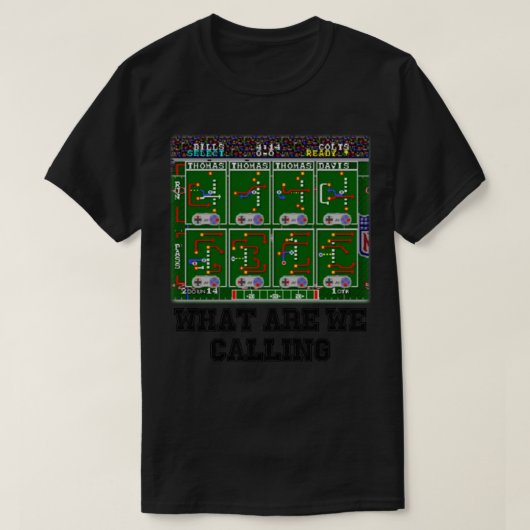 Tecmo Super Bowl Playalling T-Shirt (Design vorne)