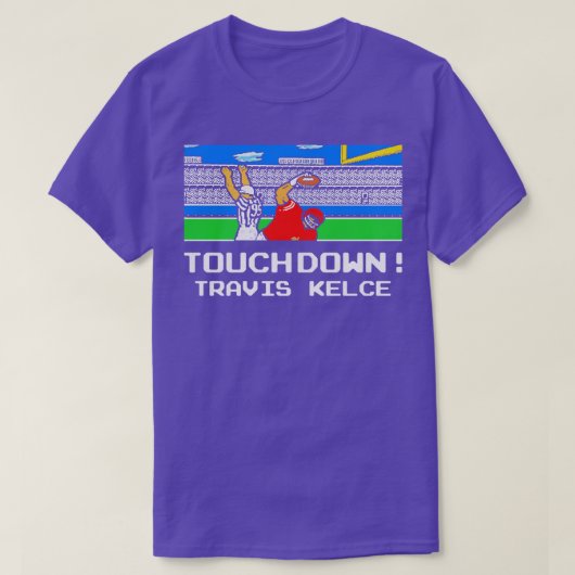 Tecmo Travis Kelce TOUCHDOWN T-Shirt (Design vorne)