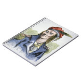 Tecumseh (1768-1813) (farbiger Stich) Notizblock (Linke Seite)