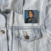 Tecumseh (1768-1813) (Öl auf Leinwand) Button (Beispiel)