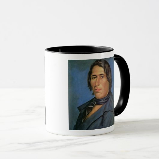 Tecumseh (1768-1813) (Öl auf Leinwand) Tasse (VorderseiteRechts)