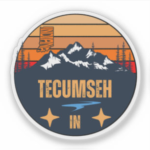 Tecumseh, Indiana Aufkleber