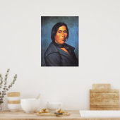 Tecumseh Native Amerikanische Ureinwohner Poster (Küche)