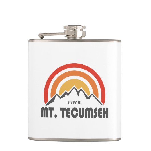 Tecumseh New Hampshire Flachmann (Vorderseite)