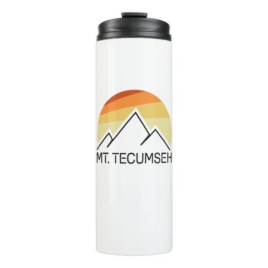 Tecumseh New Hampshire Retro Thermosbecher (Vorderseite)
