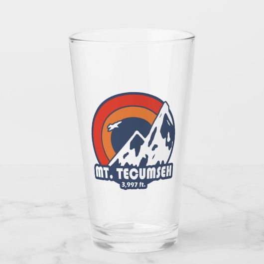 Tecumseh New Hampshire Sun Eagle Glas (Vorderseite)