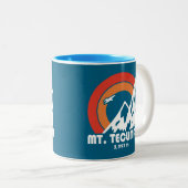 Tecumseh New Hampshire Sun Eagle Zweifarbige Tasse (VorderseiteRechts)