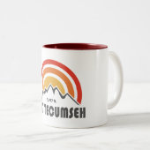 Tecumseh New Hampshire Zweifarbige Tasse (VorderseiteRechts)