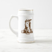 Tecumseh Stein Bierglas (Links)