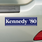 Ted 1980 Kennedy für Präsidenten Autoaufkleber (Auf Auto)